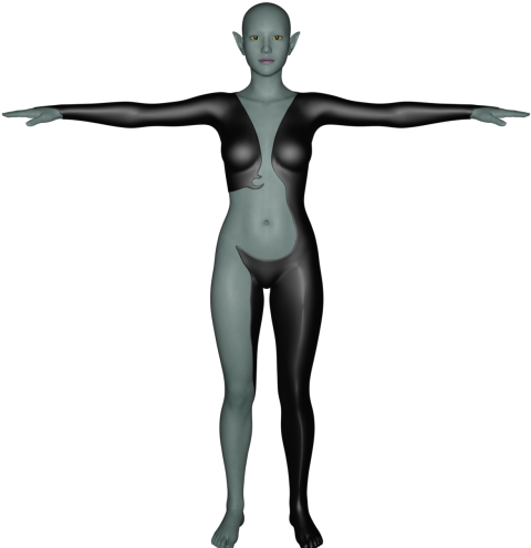 Image - Human Body Open Arms (500x500), Png Download