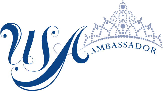Usa Ambassador Pageant Logo (792x612), Png Download