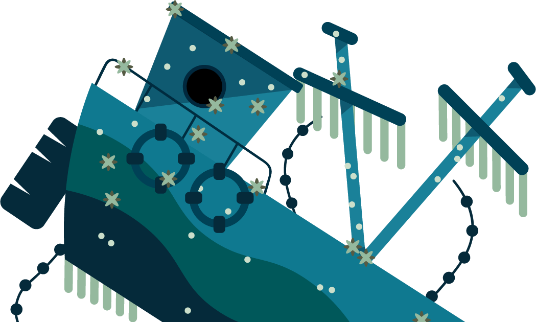 Shipwreck - New Deeeep Io Assets (1049x630), Png Download