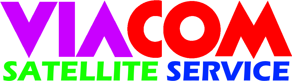 Viacom Satellite Service Logo 1991 - Viacom Logo 1991 (1165x350), Png Download