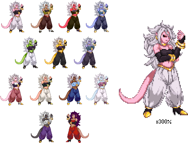 Android 21 For This Big Ass Commission - Cartoon (678x517), Png Download