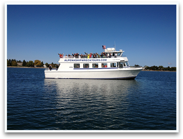 Alpena Shipwreck Private Charters - Alpena Shipwreck Tour (651x505), Png Download