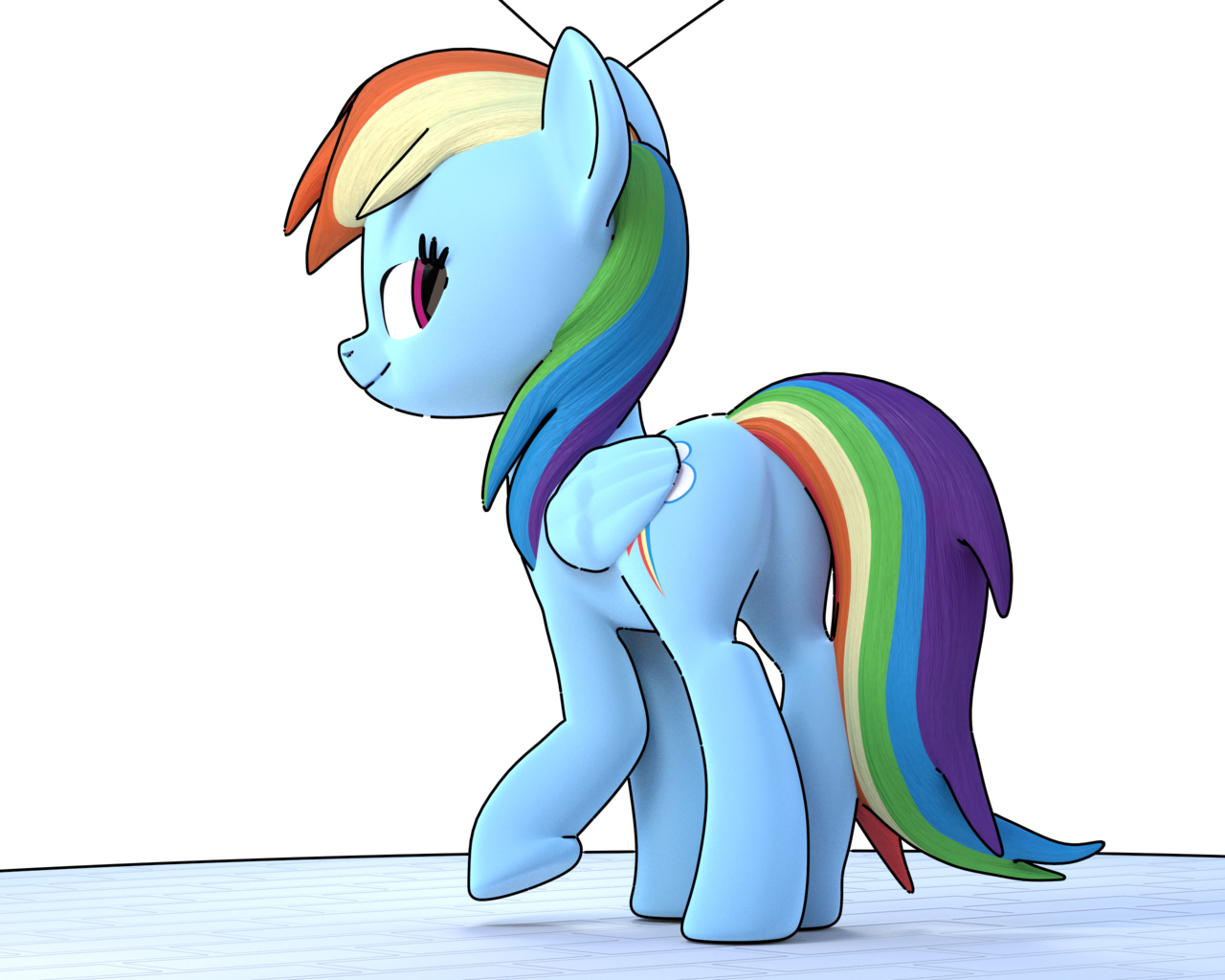 #1238405 - 3d, Artist - Creatorofpony, Artist - Lavik1988, - Cartoon (1280x1024), Png Download