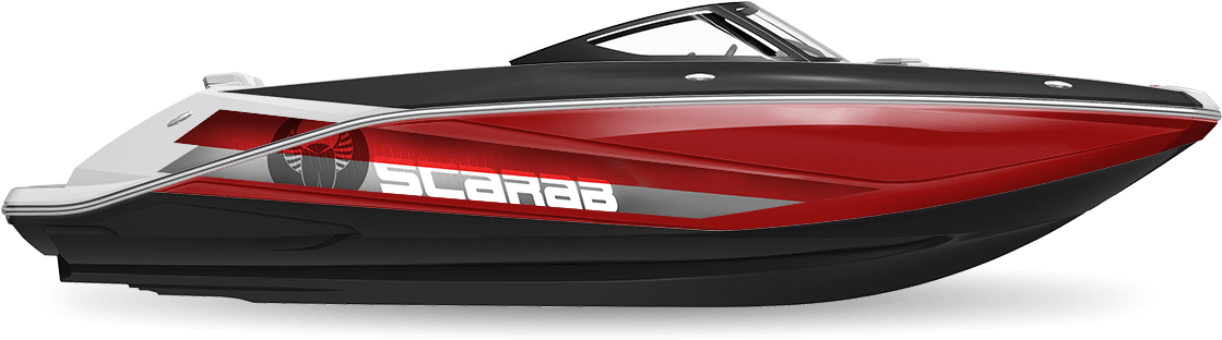 New 2018 Scarab 215 Identity Wake Edition - Sea-doo (1170x518), Png Download