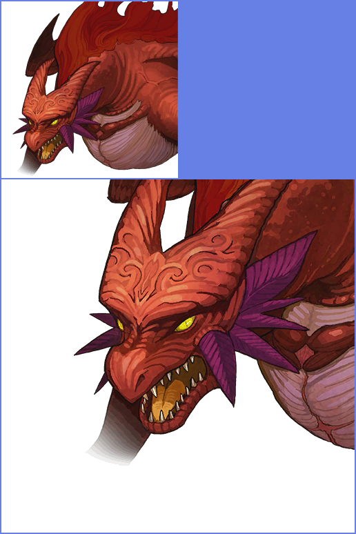 Fire Dragon - Fire Emblem Echoes Dragon (516x774), Png Download