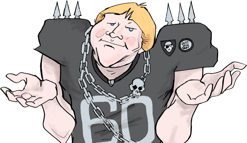 Bank Of America To Cover Oakland Raiders' Las Vegas - Mark Davis (1024x575), Png Download
