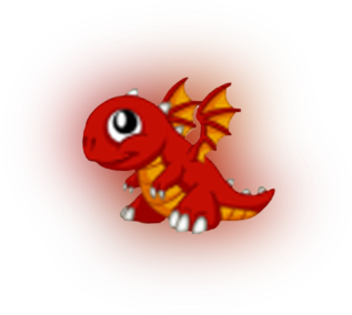Image Fire Dragon Png Dragonvale Wiki - Dragonvale Fire Dragon (500x351), Png Download