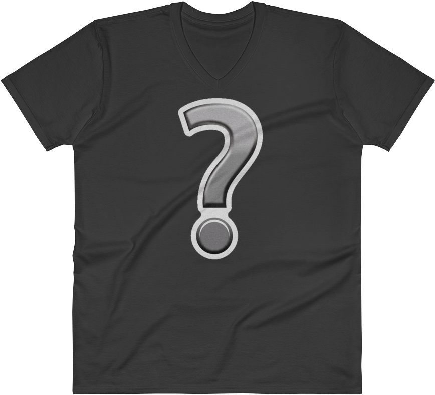 Men's Emoji V Neck - T-shirt (1000x1000), Png Download