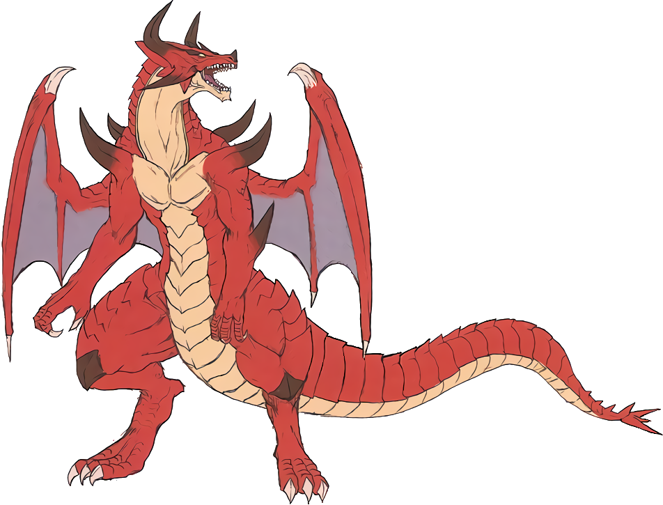 Fire Emblem Red Dragon (952x725), Png Download