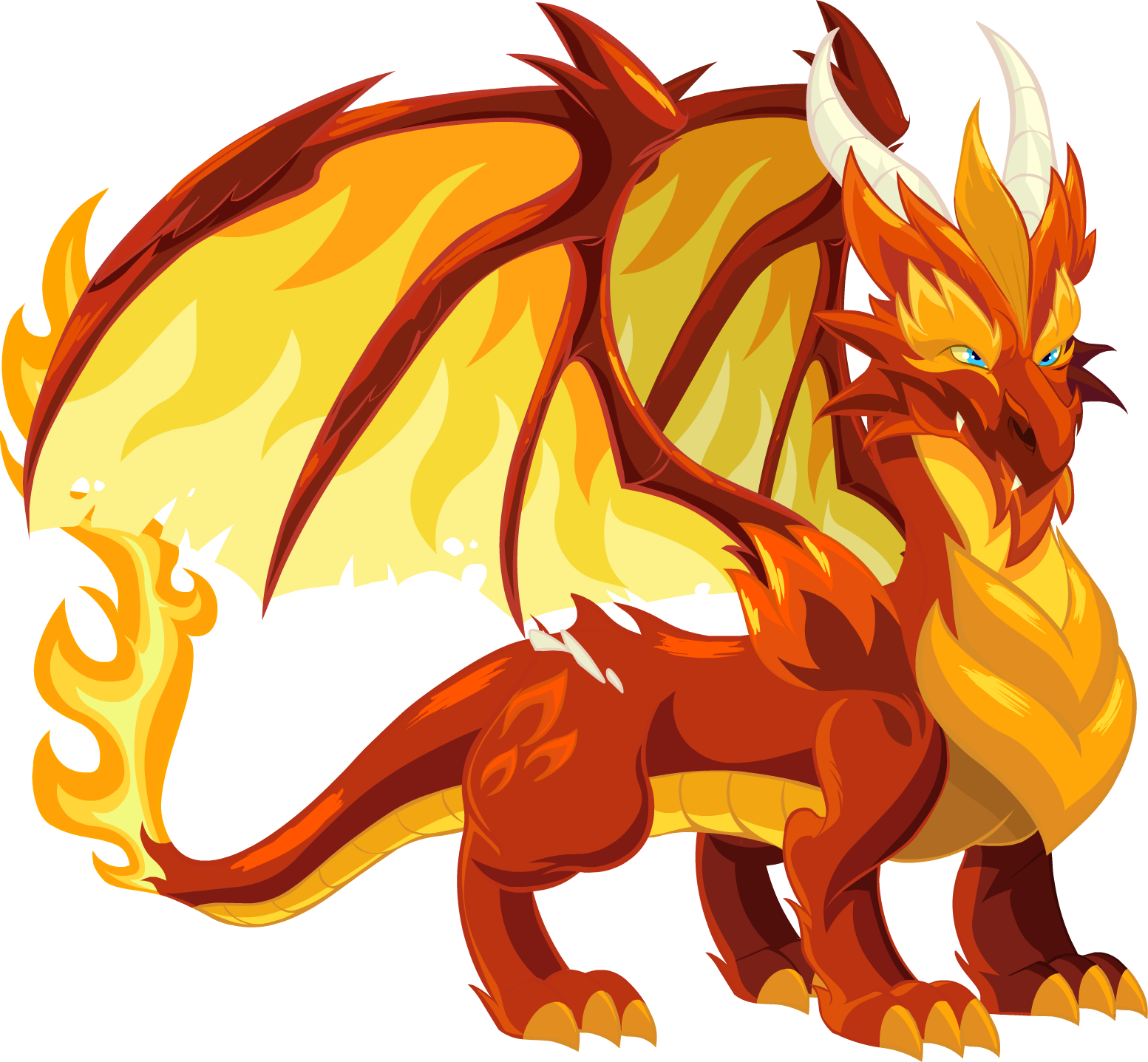 Fire Dragon - Drawing (1553x1437), Png Download
