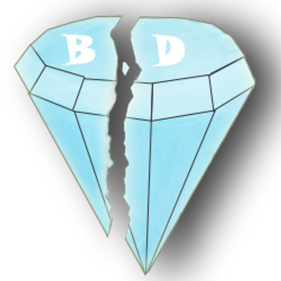 Broken Diamond (400x400), Png Download