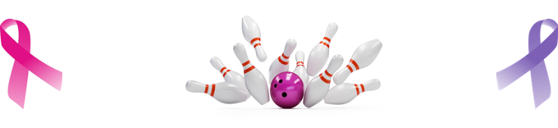 Rfl Bowling Pins And Ribbons - Bowling Pin (800x184), Png Download