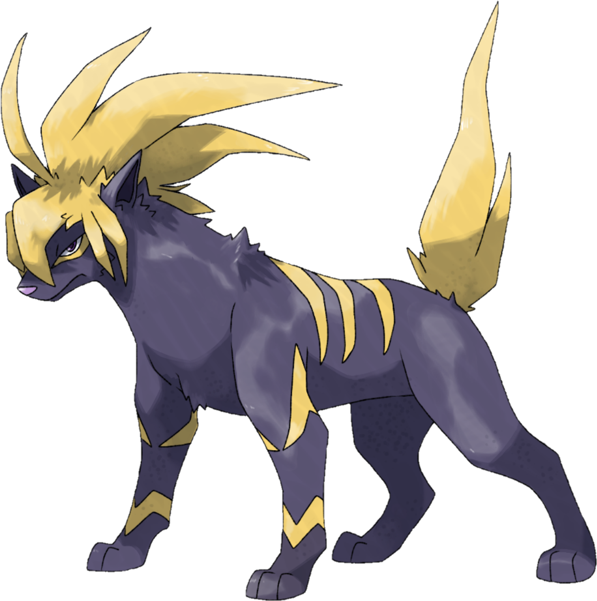 1527825963709 - Raikou Beta Design (1237x1242), Png Download
