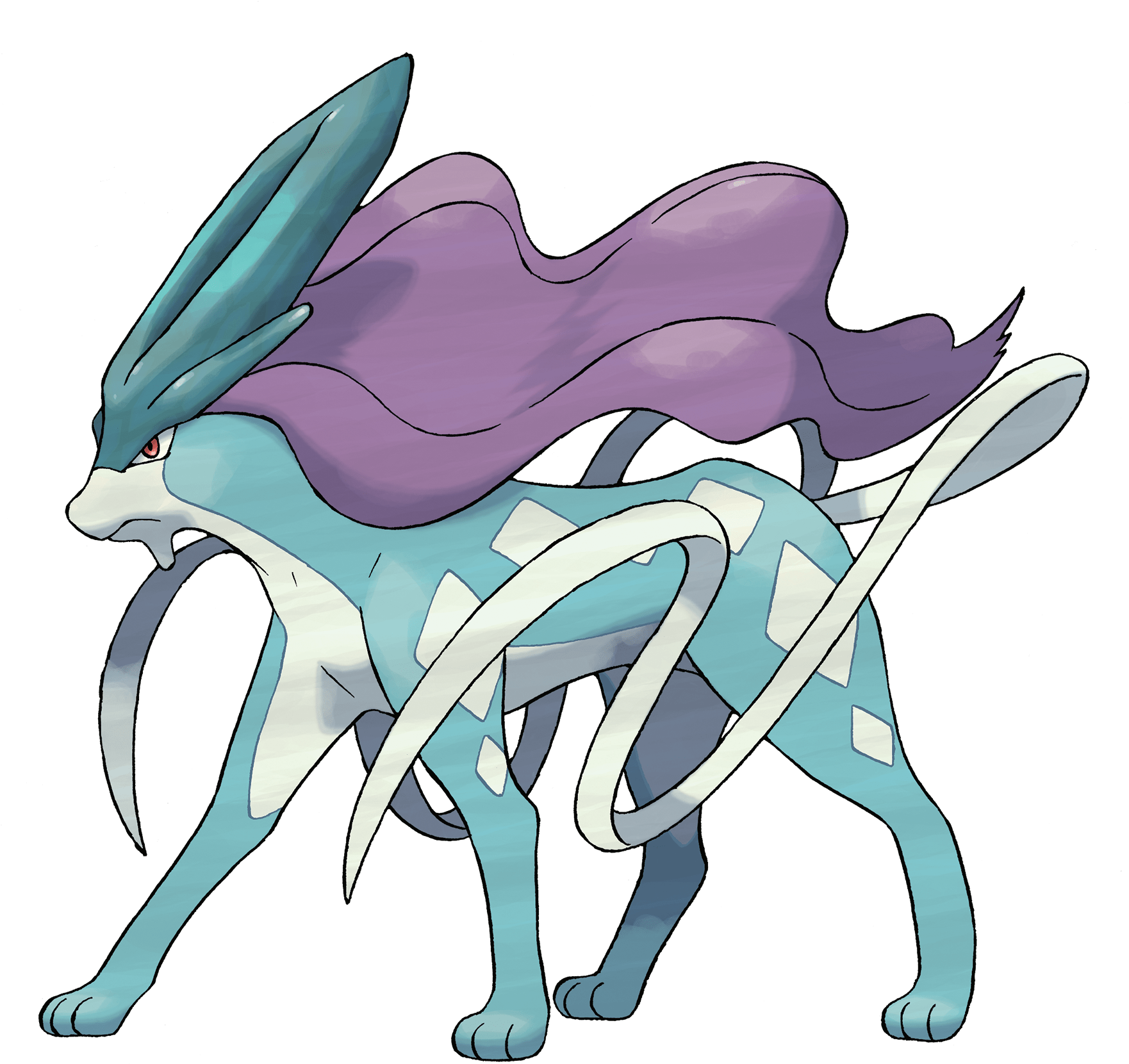Lets Start With Suicune - Pokemon Suicune (1904x1758), Png Download