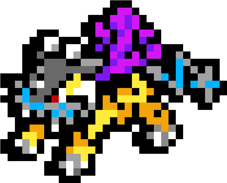 Raikou - Pixel Art Pokemon Raikou (1200x1200), Png Download