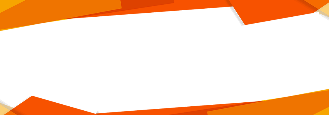 Geometric Background Images In Orange And White - Background Geometric Orange Png (1140x400), Png Download