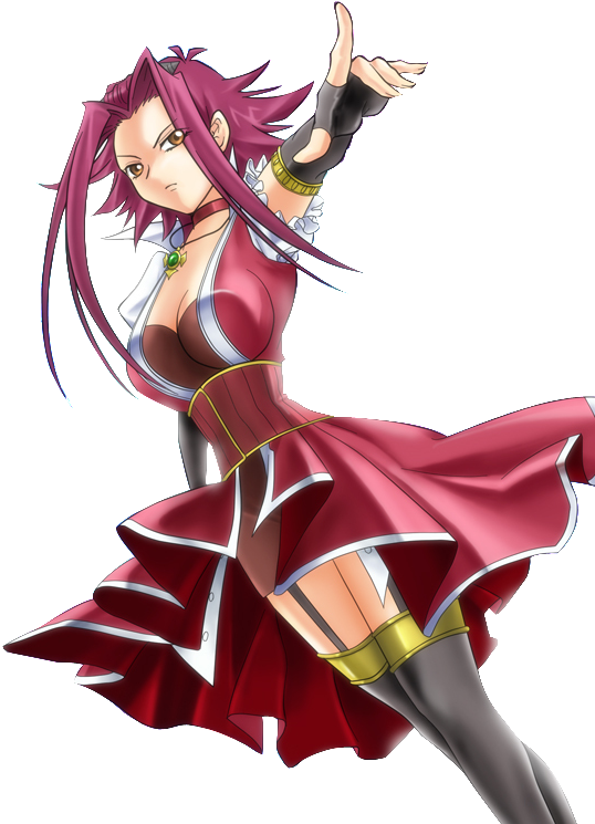 Reference Image - - Yugioh Akiza Render (549x768), Png Download