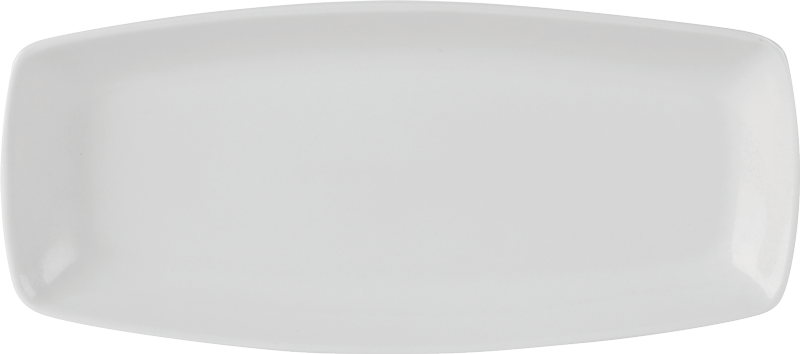 Simply Economy Whiteware Rectangular Tray - Serving Tray (800x354), Png Download