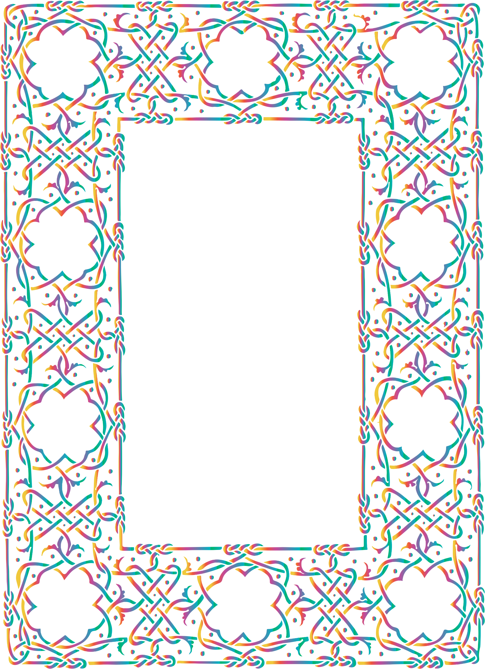 This Free Icons Png Design Of Prismatic Ornate Geometric (1668x2298), Png Download