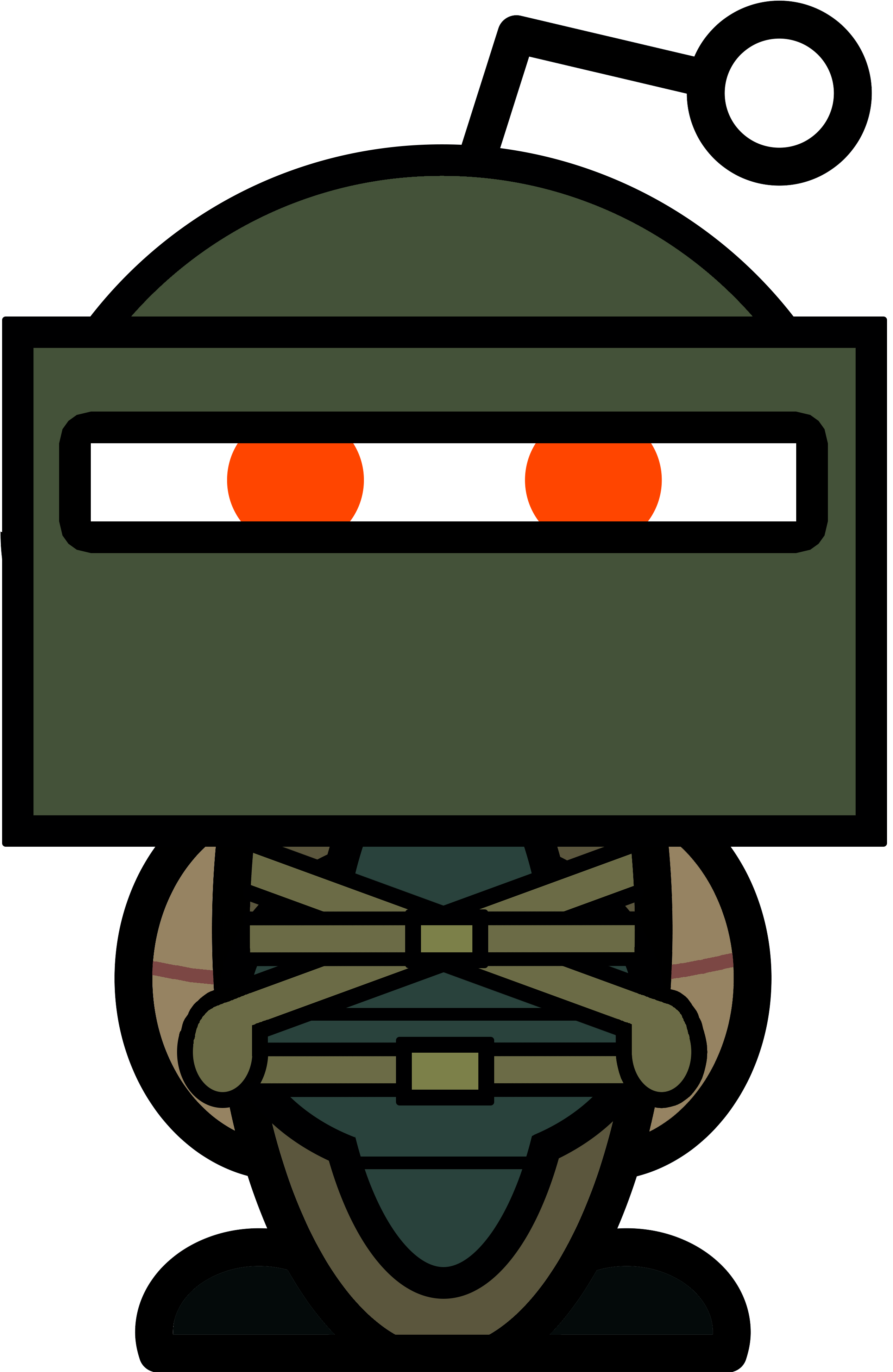 Second One Is An Png, The White Smudge On The Top Right - Snoo Harry Potter (2862x3972), Png Download