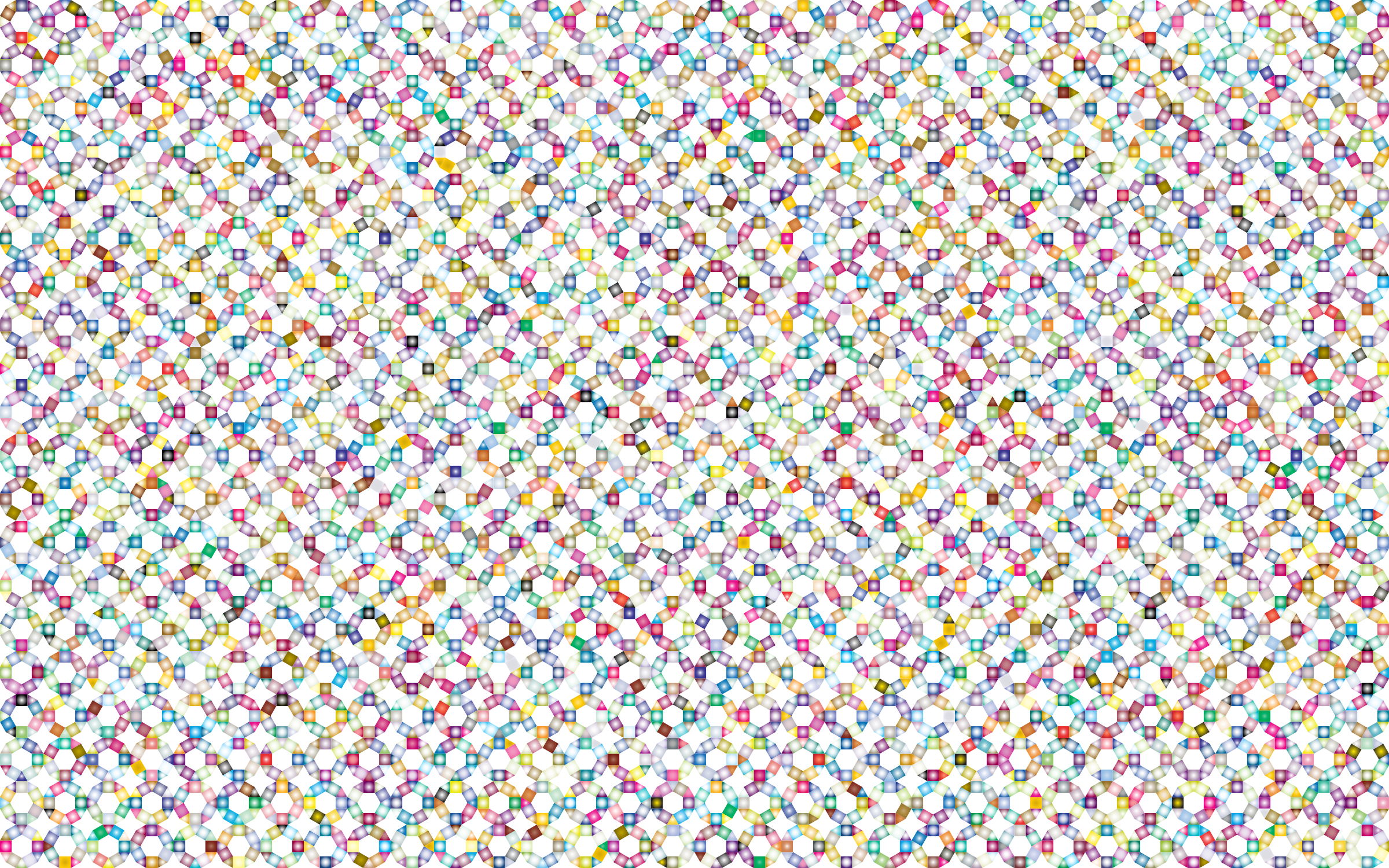 This Free Icons Png Design Of Prismatic Geometric Tessellation (2400x1500), Png Download