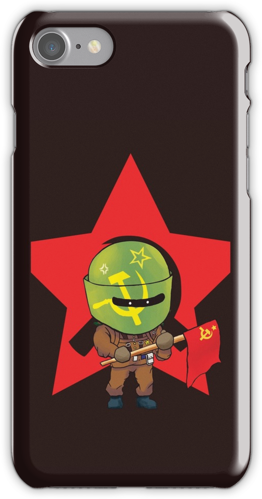 Comrade Tachanka Iphone 7 Snap Case - Iphone 7 (750x1000), Png Download
