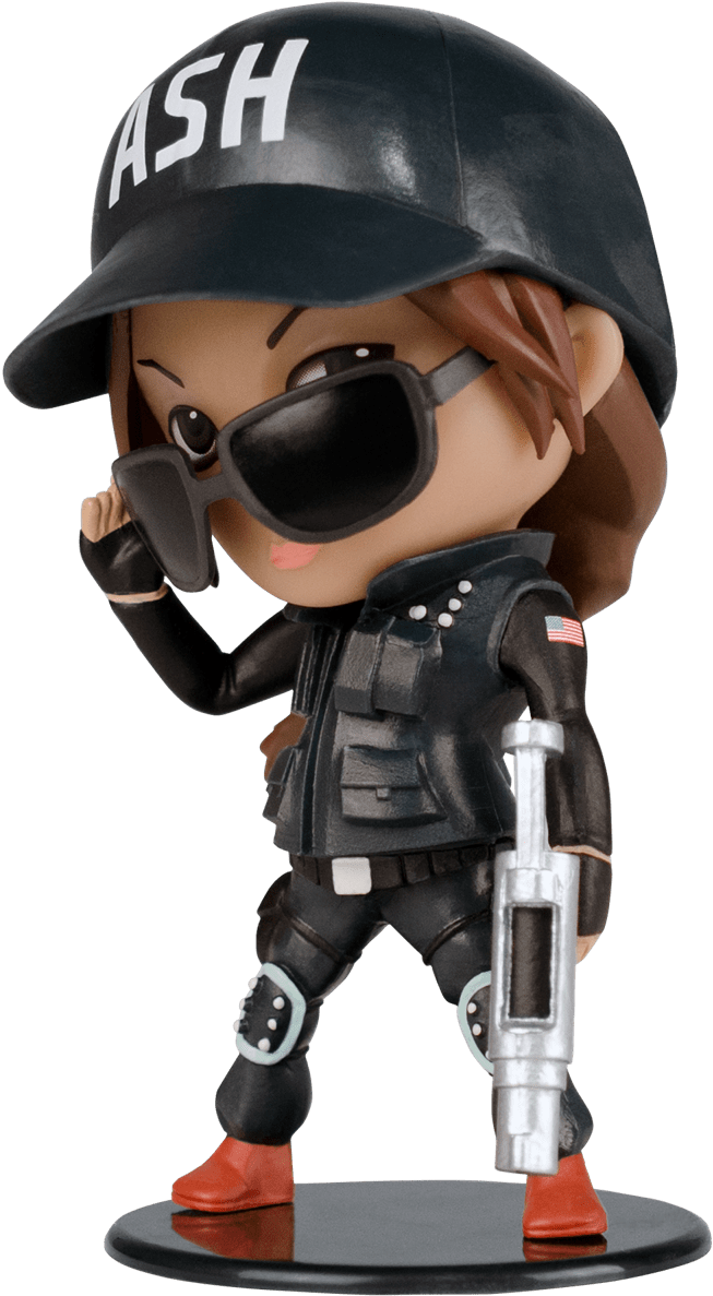 Previous - Next - Ash Chibi Rainbow Six (900x1200), Png Download