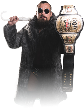 Ring Of Honor Championships - Signed Bill Dudley Photograph - Marty Scurll 11x14 (300x500), Png Download