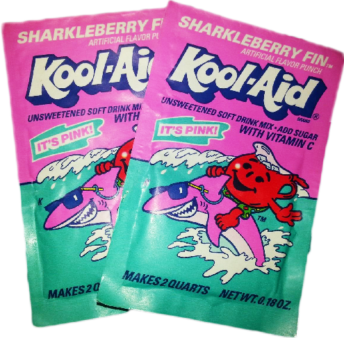 90s Girls Tumblr Kool-aid Tiburon - Kool Aid Sugar-sweetened Soft Drink Mix, Cherry - 4 (495x487), Png Download