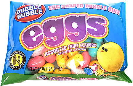 Dubble Bubble Eggs Egg Shaped Bubble Gum - Dubble Bubble Eggs Shaped Bubble Gum (500x500), Png Download