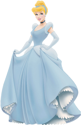 She Isn't Born A Princess, But Ended Up Being A Princess - Disney Princess Cinderella (284x425), Png Download