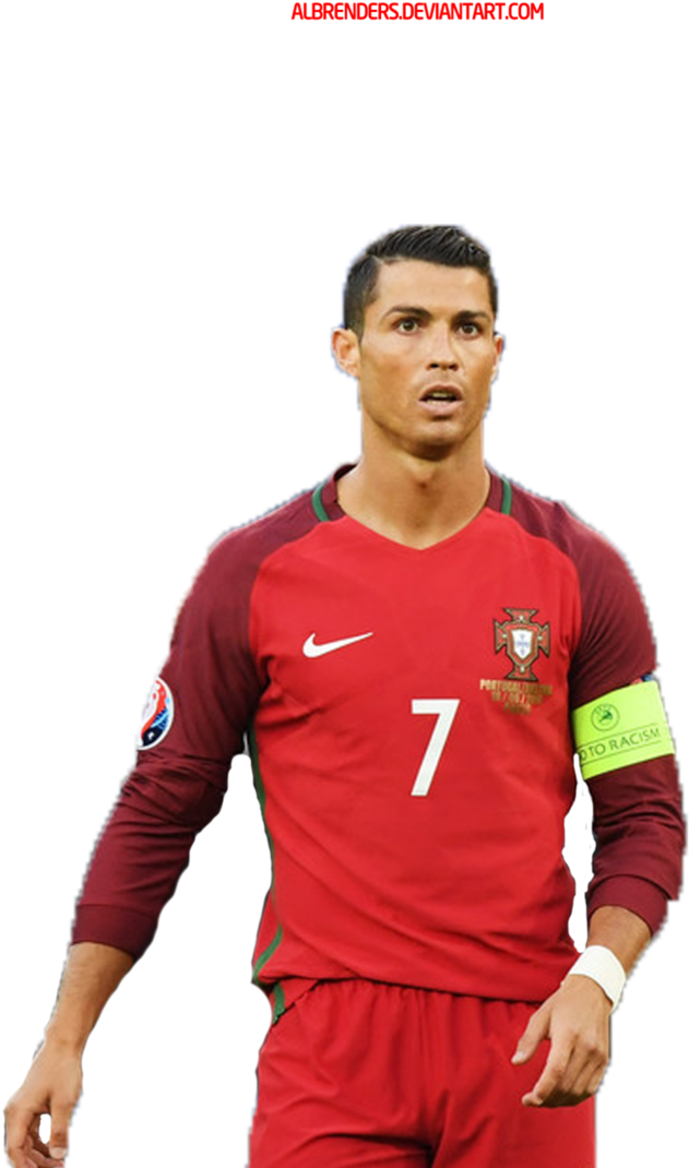 Cristiano Ronaldo Render - Cristiano Ronaldo Portugal 2016 Png (746x1072), Png Download