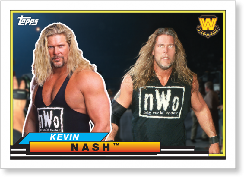 2018 Topps Wwe Heritage Kevin Nash - Nwo Wolfpack (1440x975), Png Download