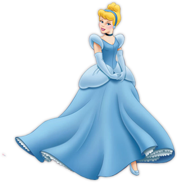 Disney Princess Cinderella Png Download - Disney Cinderella Princess Cinderella Cosplay Costume (357x368), Png Download