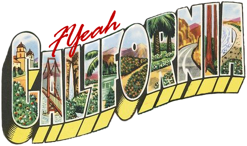 Fyeahcalifornia - Southern California Clipart (493x292), Png Download