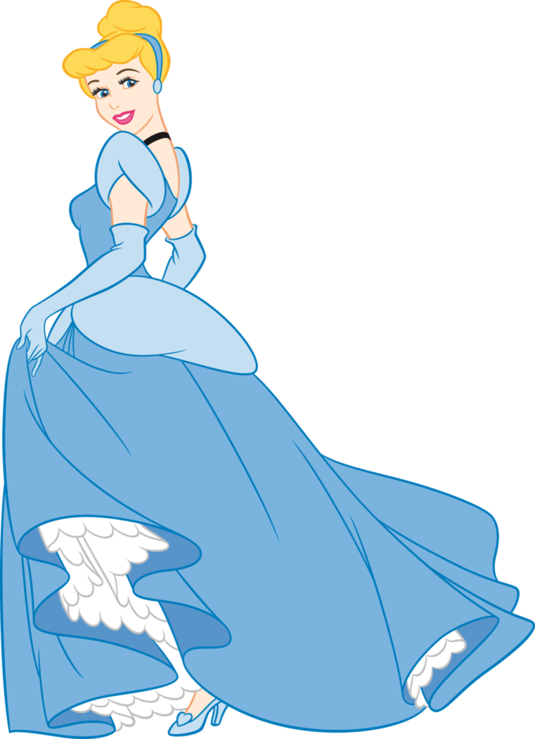 Cinderella Vector Png - Cinderella Disney Princess Vector (761x1050), Png Download