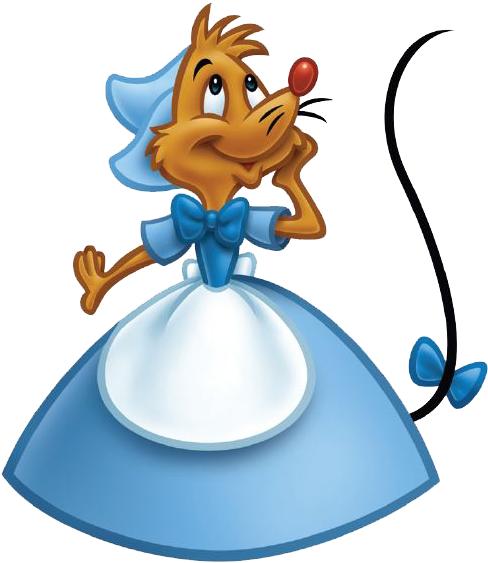 Disney Cinderella Mice Clipart - Cinderella Mouse Png (511x586), Png Download