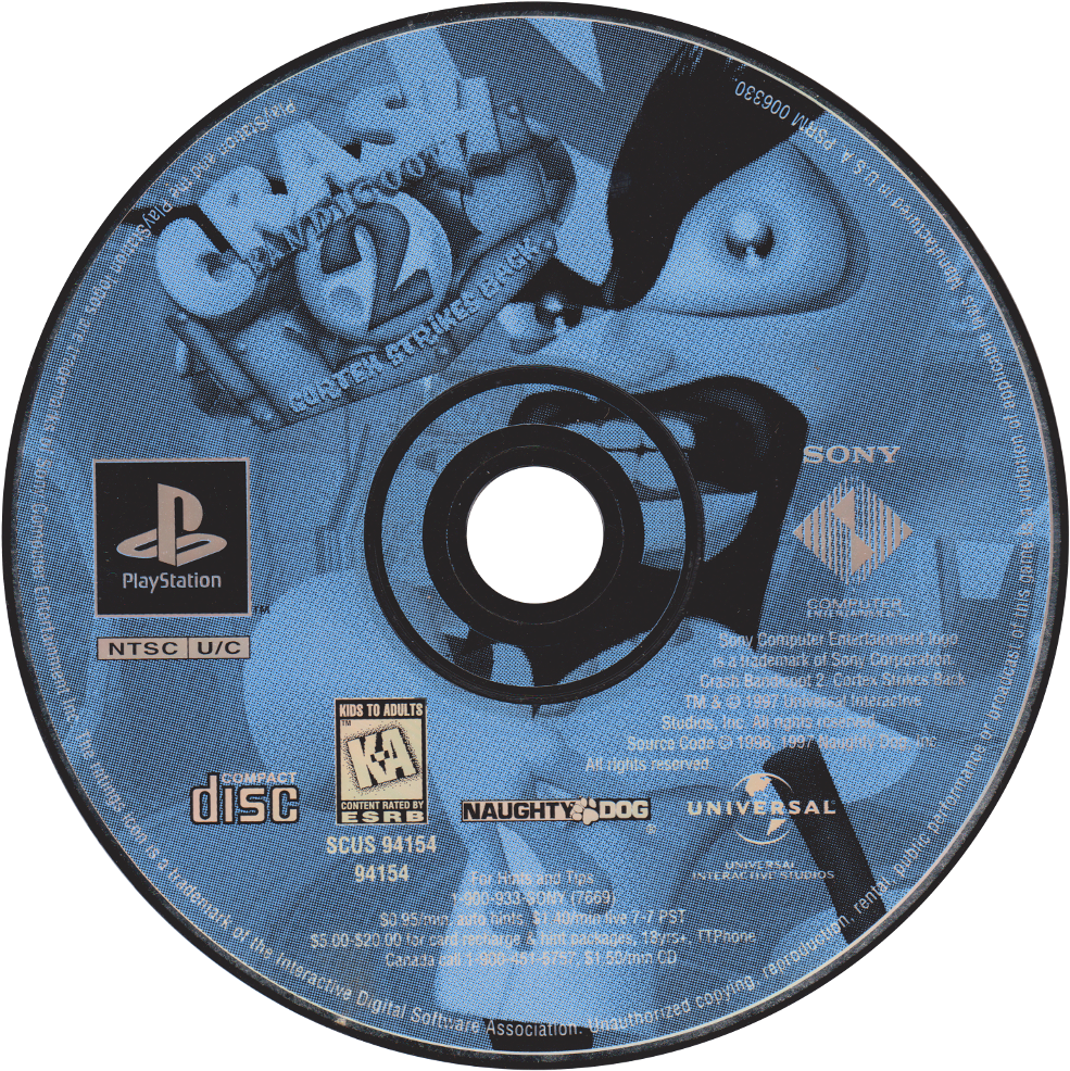 Crash Bandicoot - Crash Bandicoot 2 Cortex Strikes (1000x991), Png Download