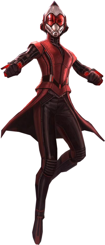 Png Vespa - Wasp Render Marvel (762x1049), Png Download