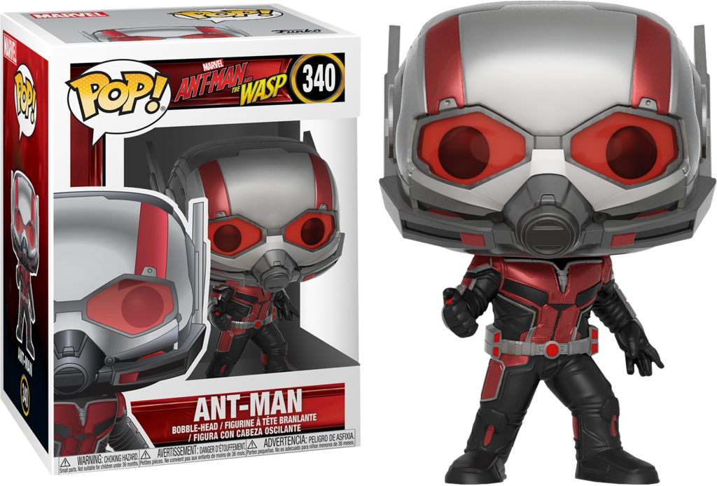 Marvel Ant Man And The Wasp Ant Man Funko Pop Vinyl - Ant Man And The Wasp Pop Vinyl (768x520), Png Download