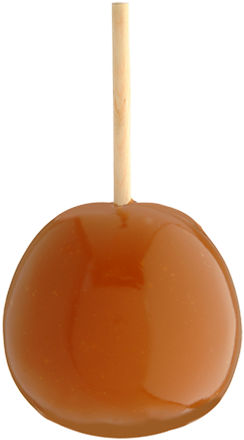 Caramel Apples Png - Caramel Apple (600x450), Png Download