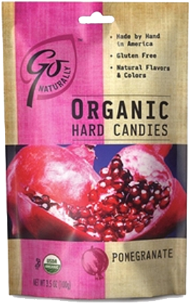 Not Interested - Go Naturally - Organic Hard Candies Pomegranate - 3.5 (333x448), Png Download