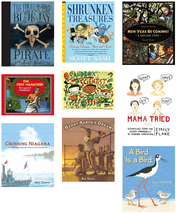 Picture This Illustrator Book List - Shrunken Treasures: Literary Classics, Short And Sweet (436x481), Png Download