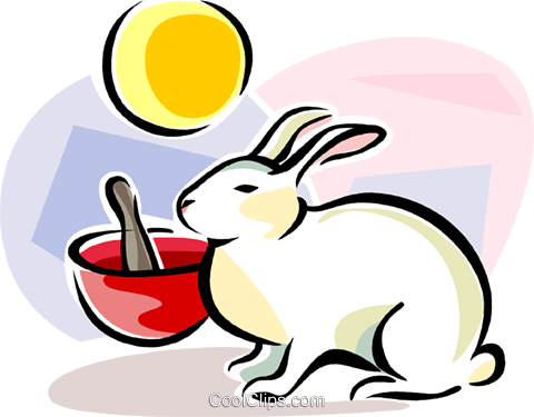 Chinese Moon Festival Royalty Free Vector Clip Art - Moon Festival Clipart (480x375), Png Download