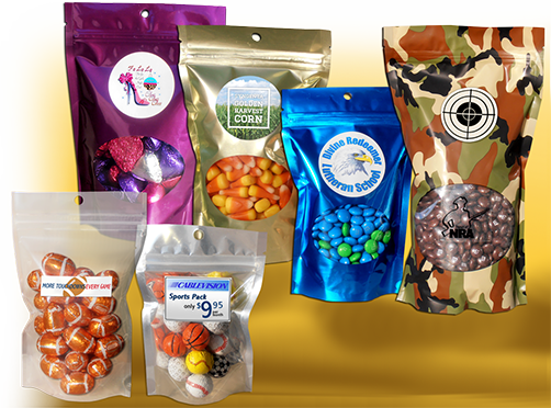 Bagged Candy Customized Bulk Candy - Candy (502x372), Png Download