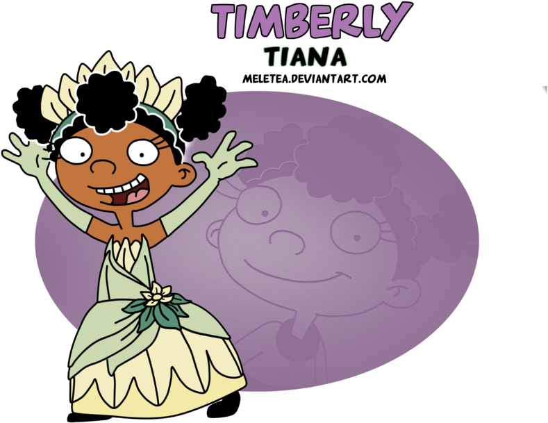 Hey Arnold Images Hey Princess-timberly As Tiana Hd - Cartoon (904x883), Png Download