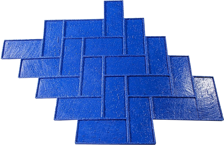 Proline Stamps Herringbone New Brick - Concrete (886x586), Png Download