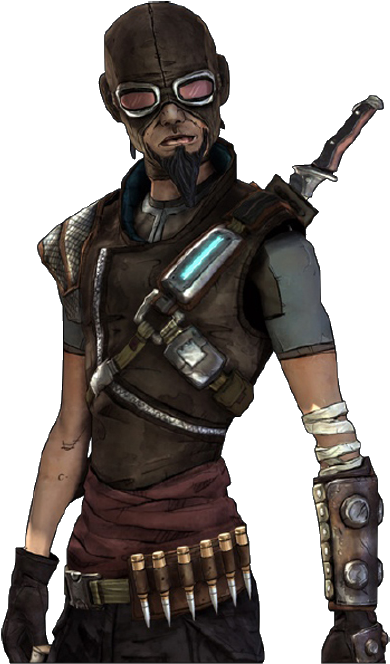 Mordecai Borderlands - Borderlands Mordecai (400x670), Png Download