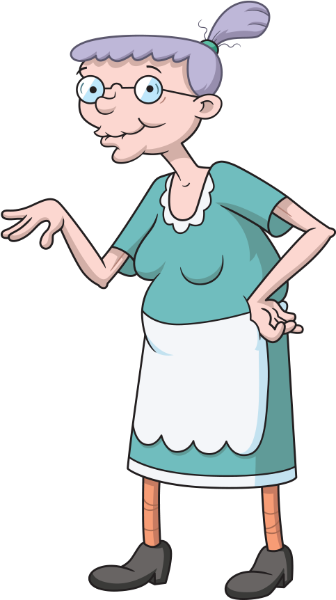 Grandma Gertie Hey Arnold Wiki Fandom Powered - Abuela De Hey Arnold (900x900), Png Download