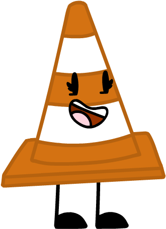 Old5-cone - Object Lockdown Cone (500x500), Png Download
